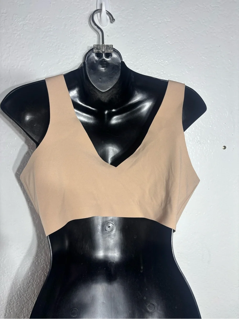 Honeylove women’s xl v neck bra‎ pullover nude removable pads wireless
